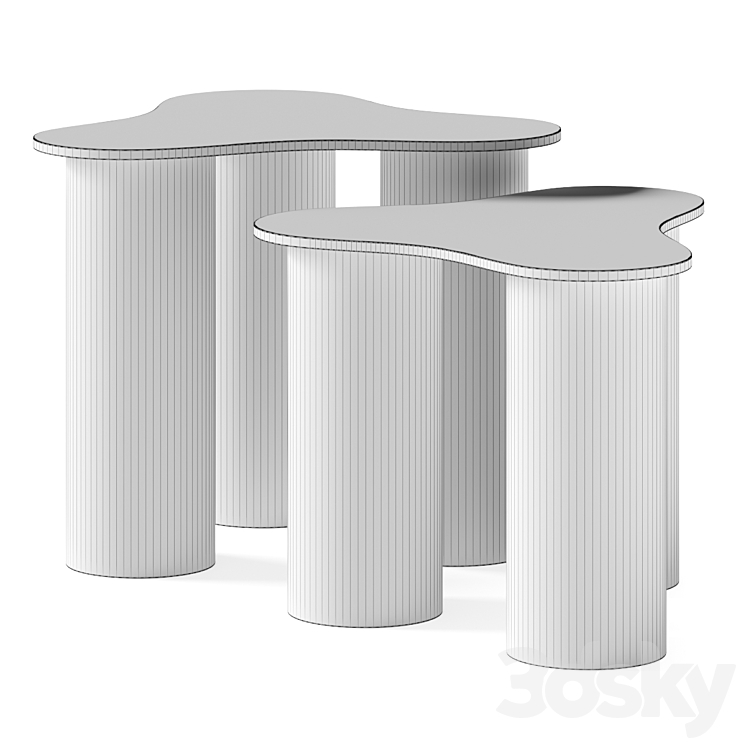 Archive for Space 001 Side Tables 3D Model