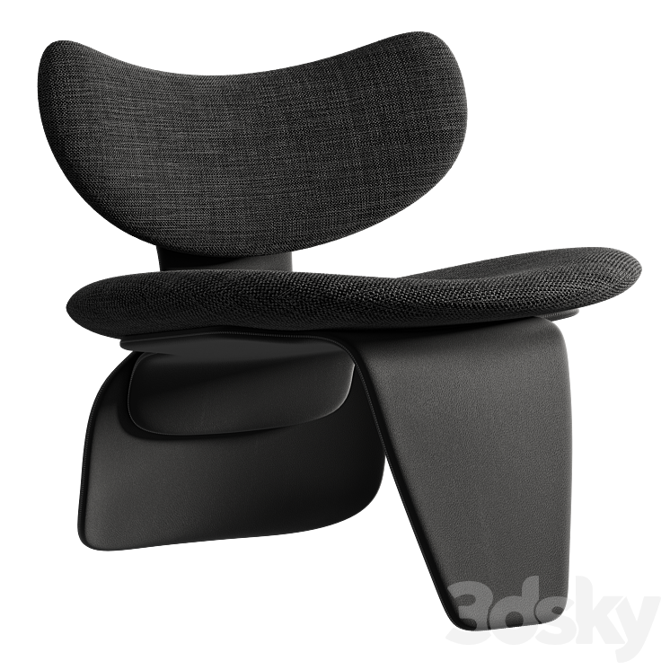 Ampulheta armchair by Mauricio Coelho 3DS Max Model - thumbnail 1