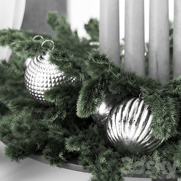 101 Copenhagen Decorative set 3D Model Free
