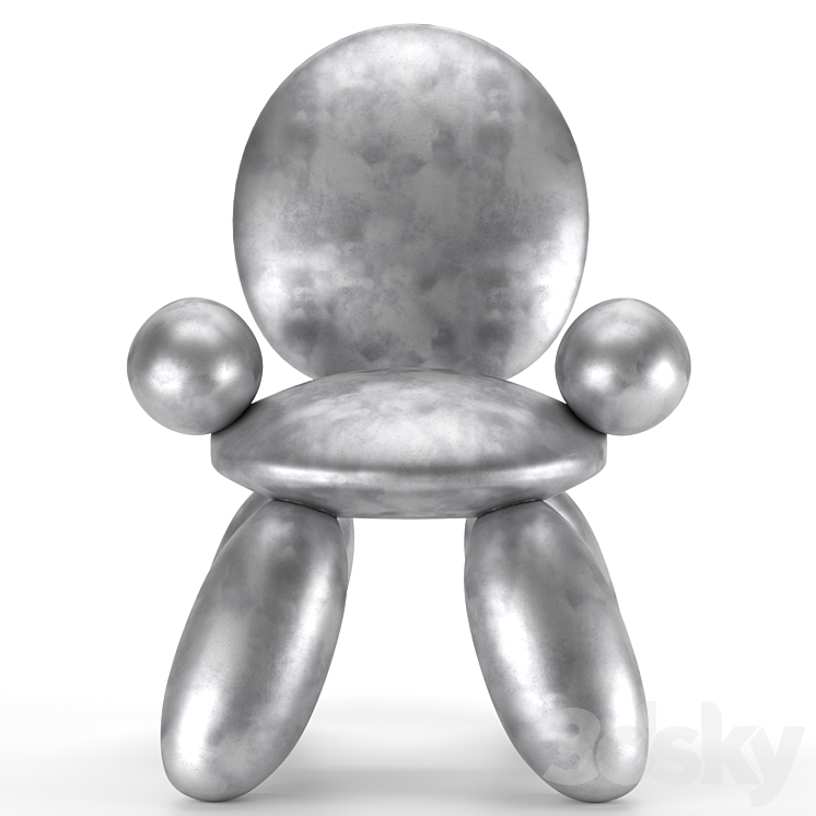 Bubble chair by GORKOVENKO 3DS Max Model - thumbnail 2