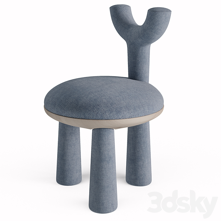 Children Table and Chairs set by Flow 3D Model