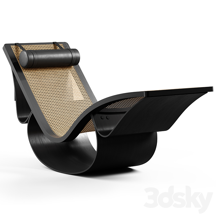 Etel Design – Rio Rocking Chair 3DS Max - thumbnail 2
