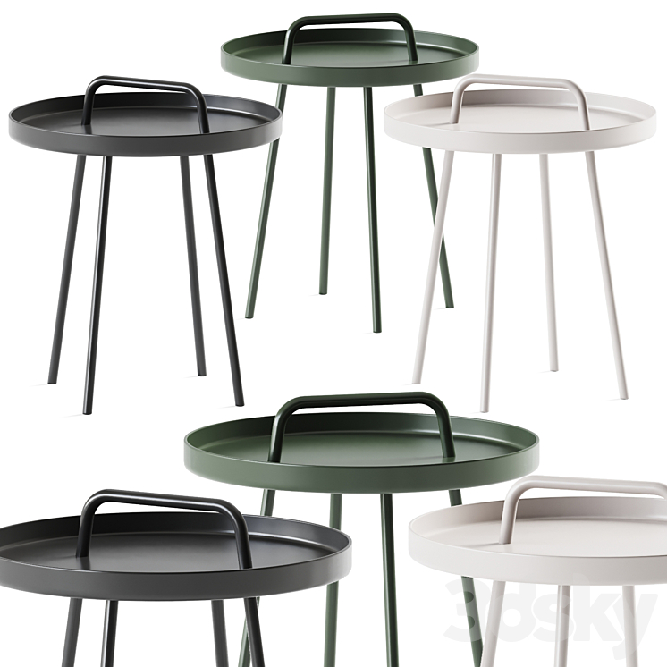 JYSK Side Table IDRE \/ Side Table 3DS Max Model - thumbnail 1