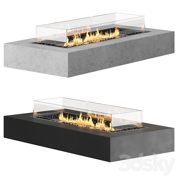 EcoSmart Fire | Fireplace 3D Model