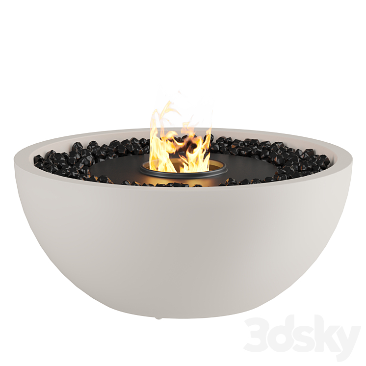 EcoSmart Fire | Fireplace 3DS Max Model - thumbnail 2