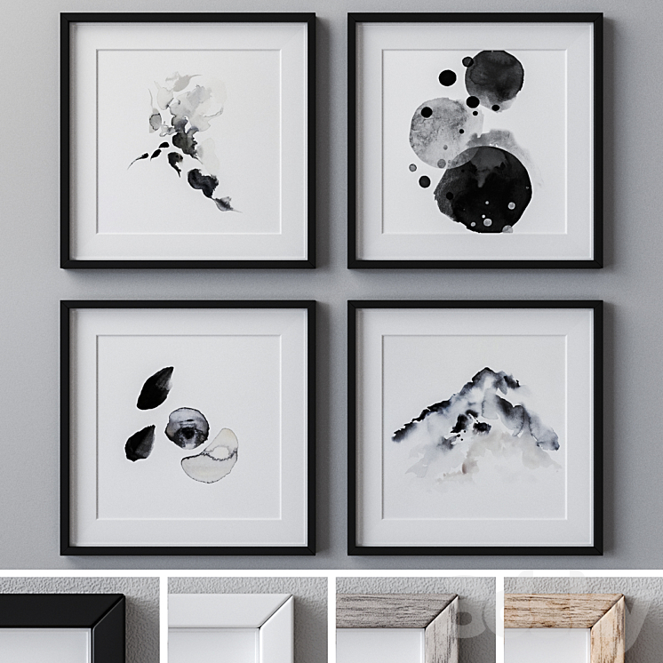 Set of wall paintings 1770 Free Download