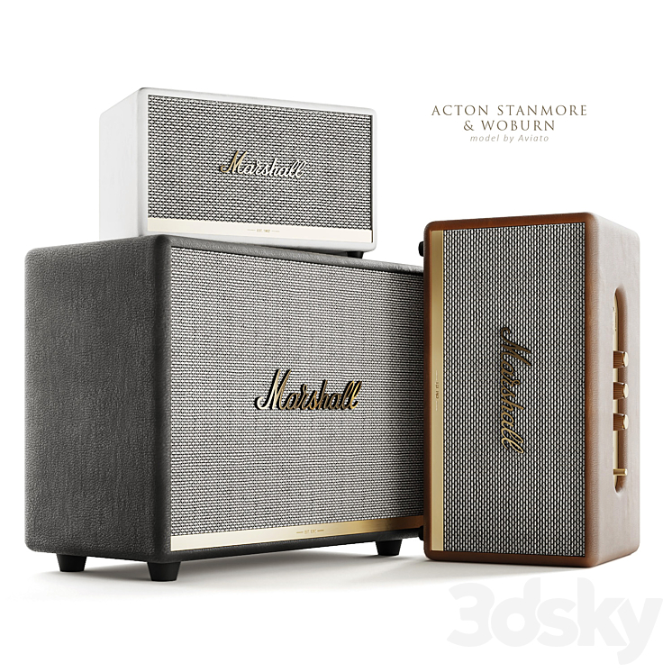 Marshall Stanmore Acton & Woburn 3D Model