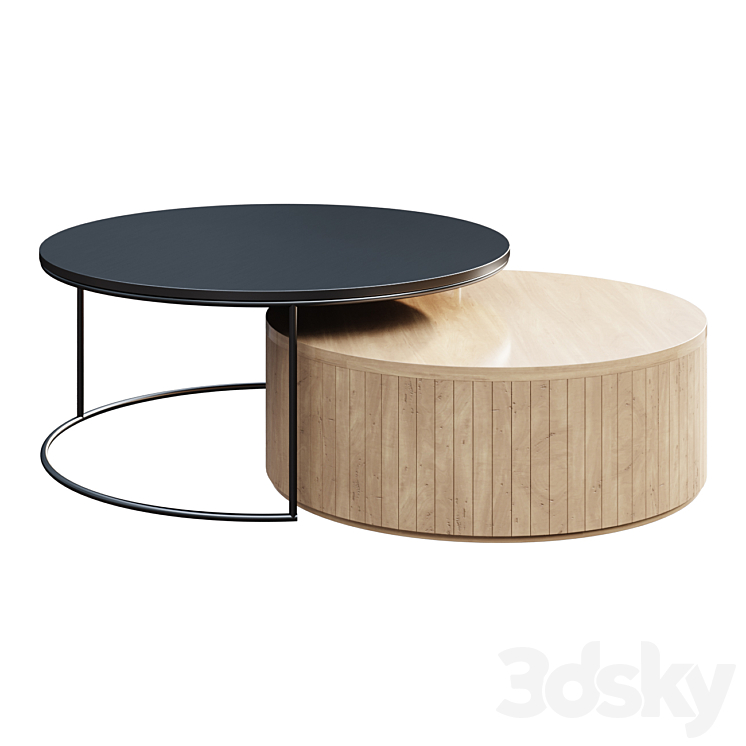 Coffee table BOLDIN coffee table 3DS Max Model - thumbnail 1