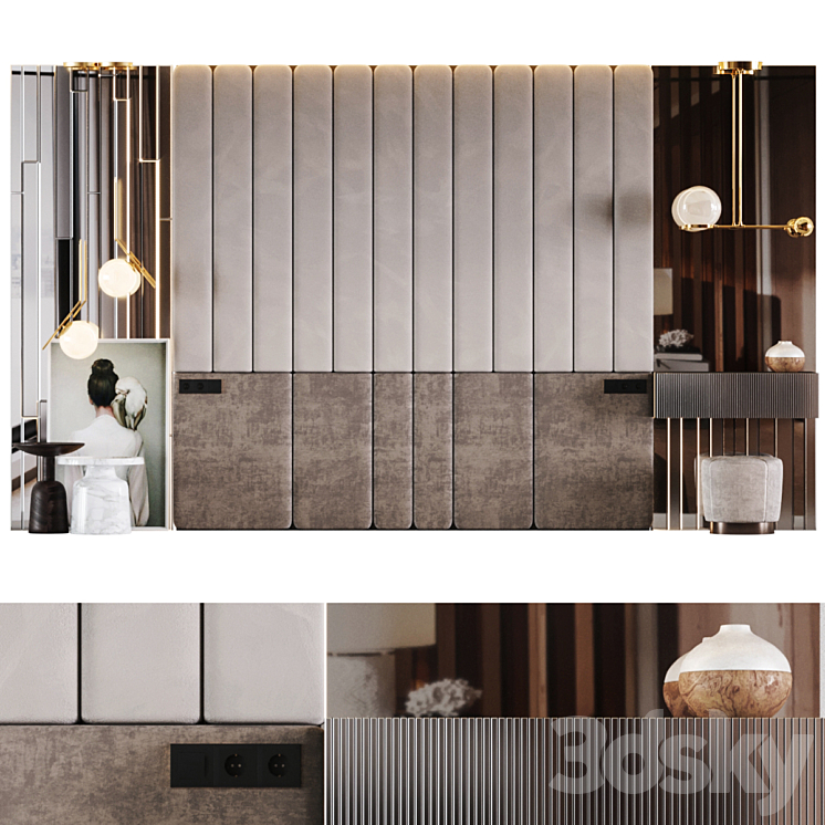 Soft headboard Free Download