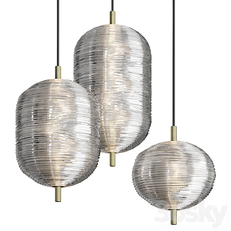 LODES JEFFERSON | Hanging lamp 3DS Max - thumbnail 1