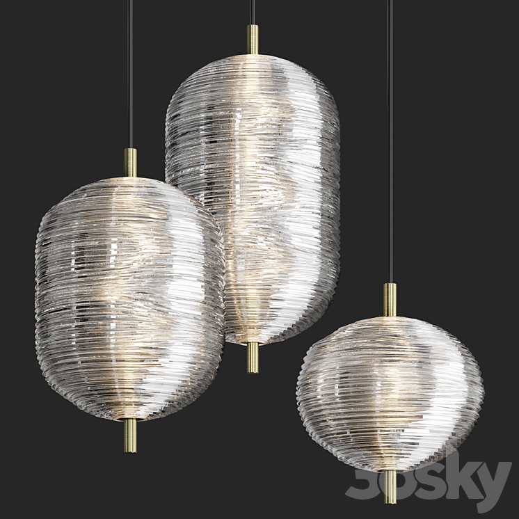 LODES JEFFERSON | Hanging lamp 3DS Max - thumbnail 2