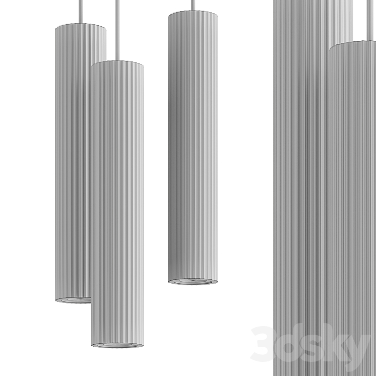 LEDS C4 PROLIX | Hanging lamp 3DS Max - thumbnail 2