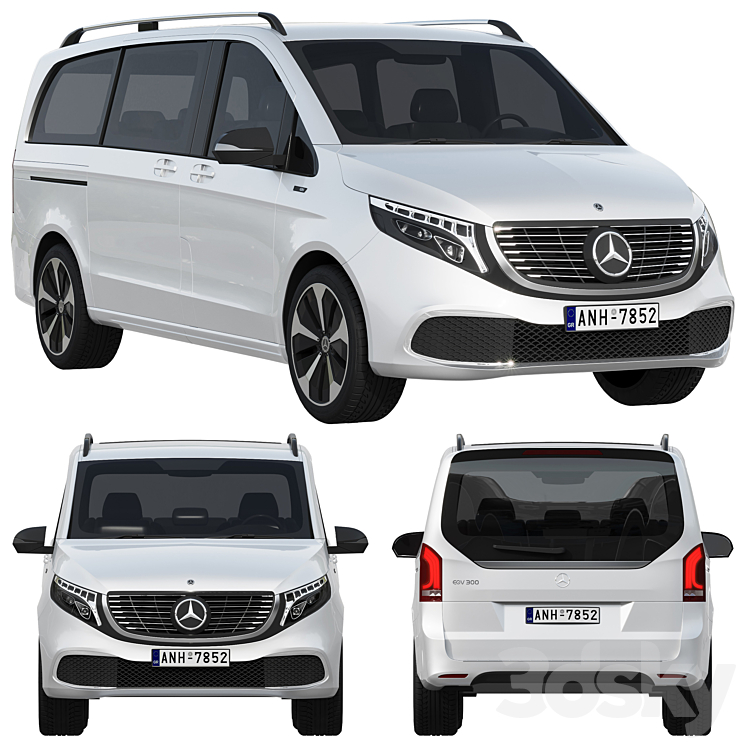 Mercedes-Benz EQV Free Download