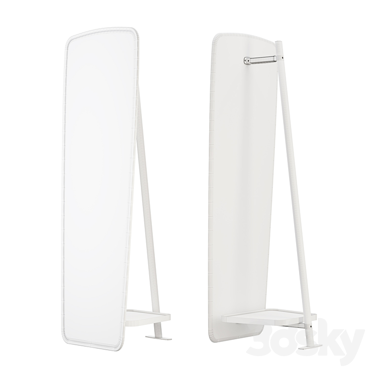 Floor mirror Borzalino LEO 3D Model