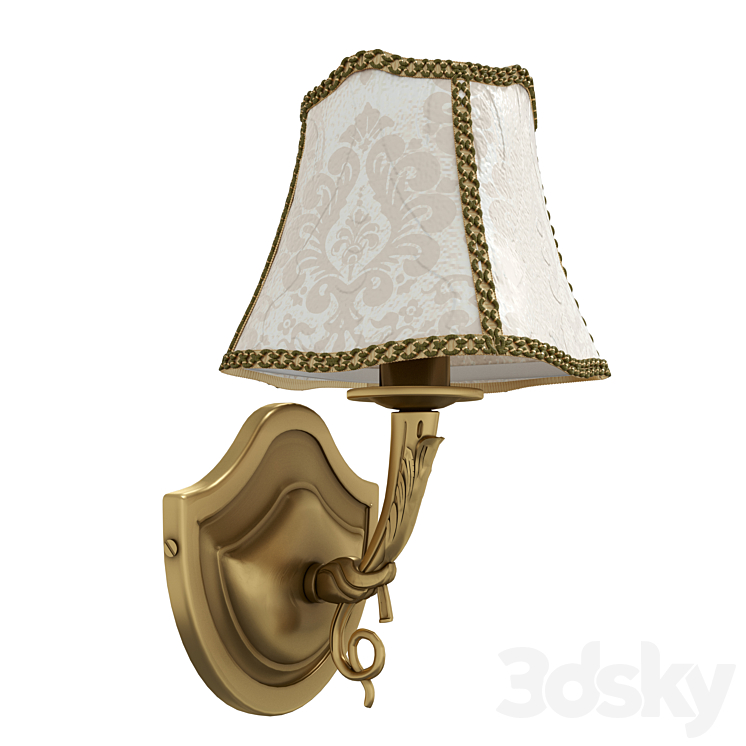 Wall lamp Migliore Complementi 3DS Max - thumbnail 1