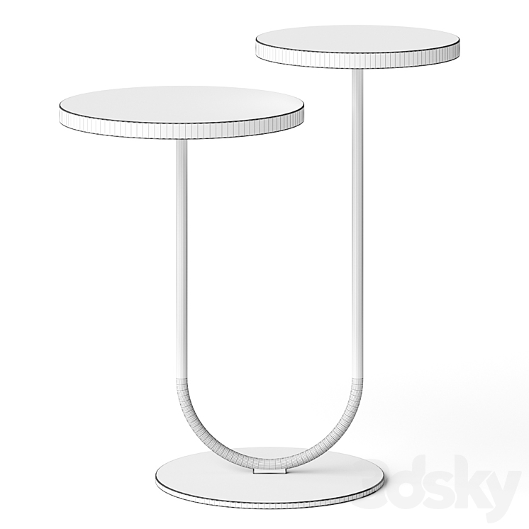 Cosmorelax Twice by Cosmo Coffee Side Table 3DS Max Model - thumbnail 2