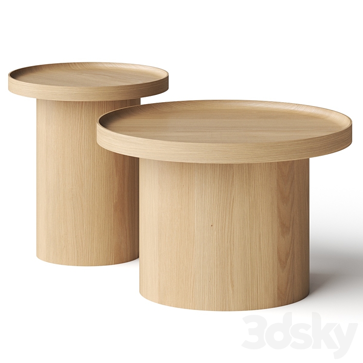 Cosmorelax Montenot by Cosmo Coffee Side Table 3DS Max Model - thumbnail 1