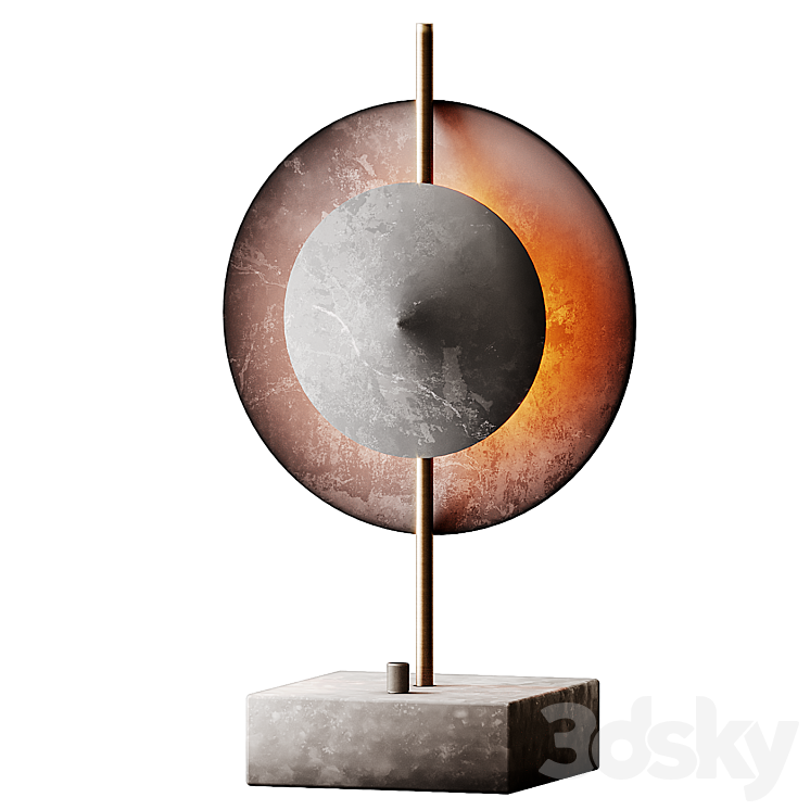 DUSK TABLE LAMP Designed by Nicolaj Nøddesbo 3D Model Free