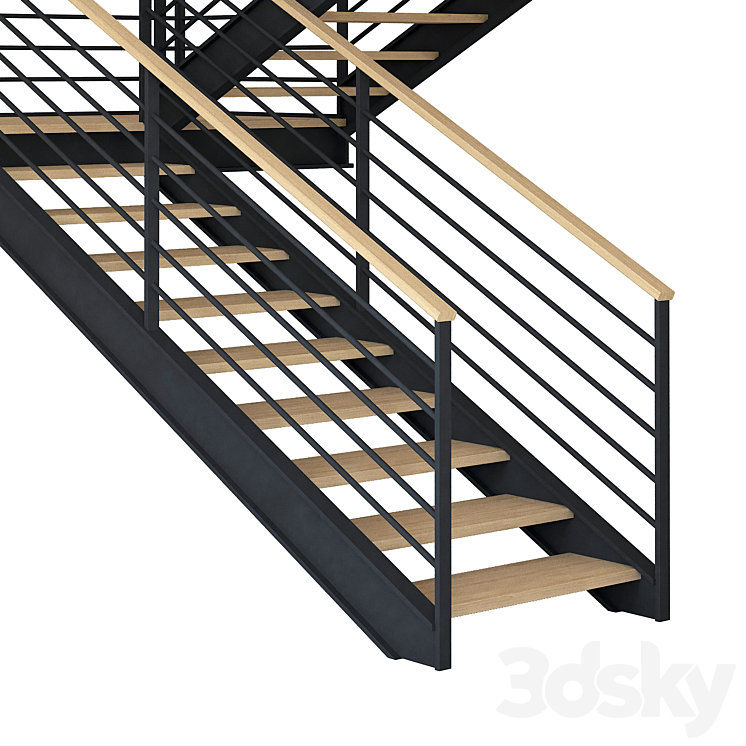 Staircase 005 3DS Max - thumbnail 2
