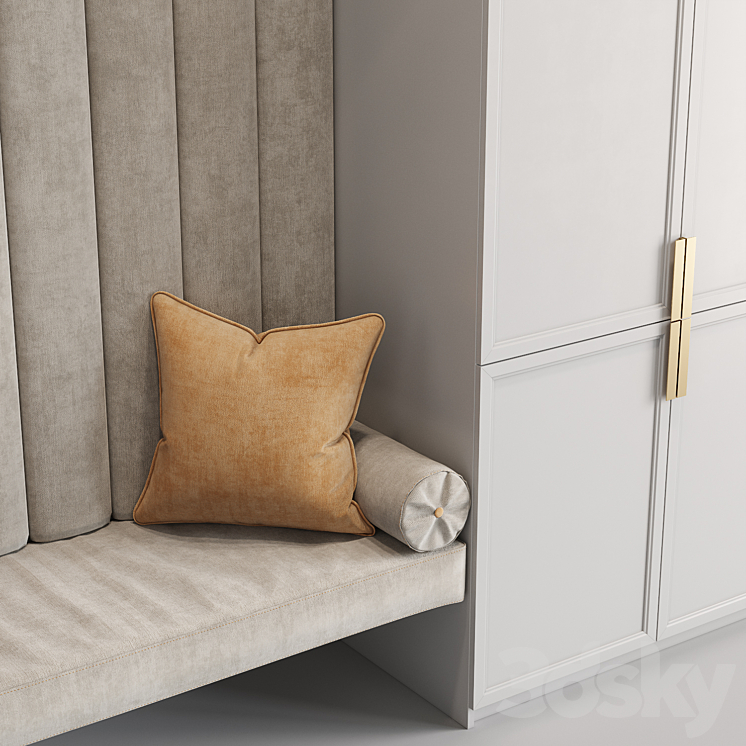Hallway furniture 14 3D Model Free
