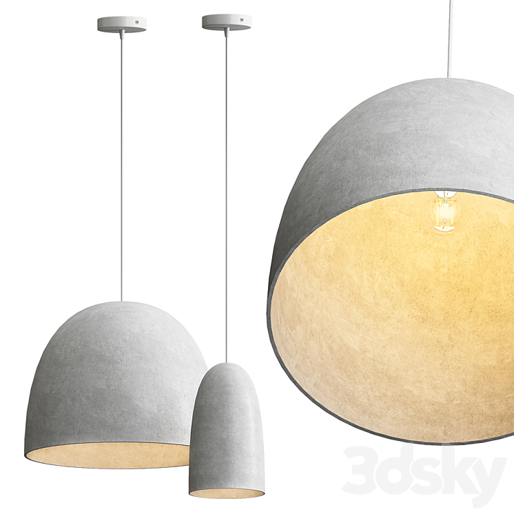 Speckle pendant lights 3D Model Free