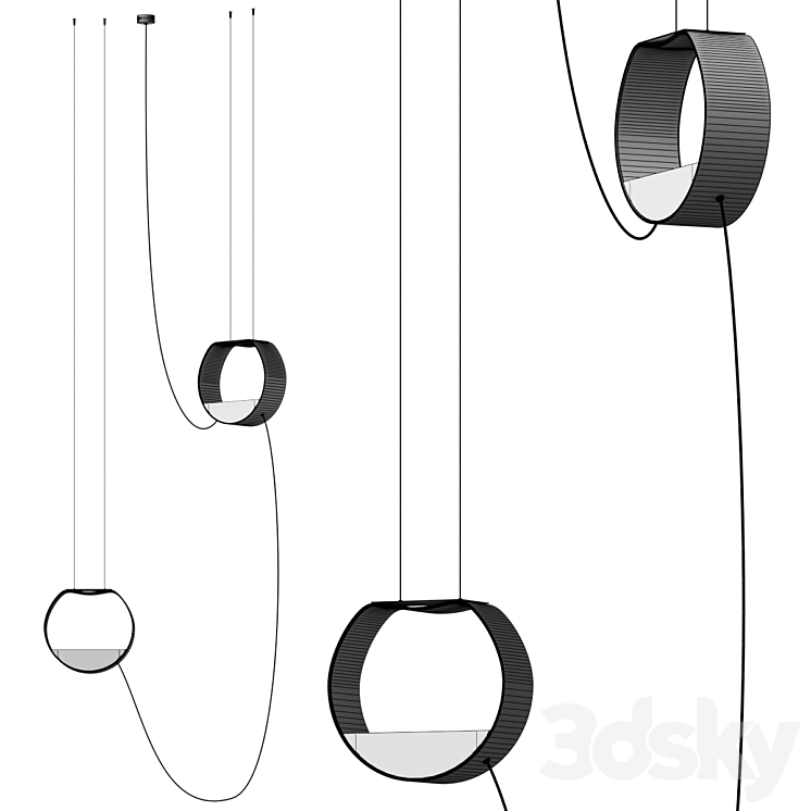 Designheure - CIRCLE EAU DE LUMIERE 3D Model Free
