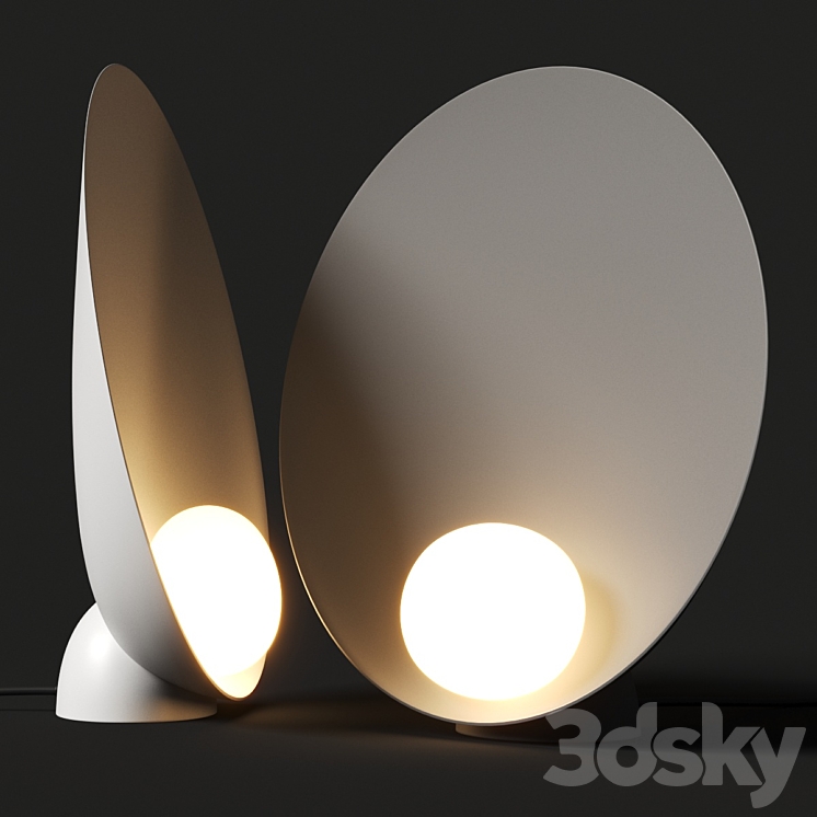 Vibia Musa Table Lamp 3D Model Free