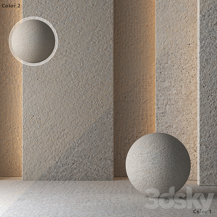 Concrete Material 8K (Seamless - Tileable) No 39 3D Model Free