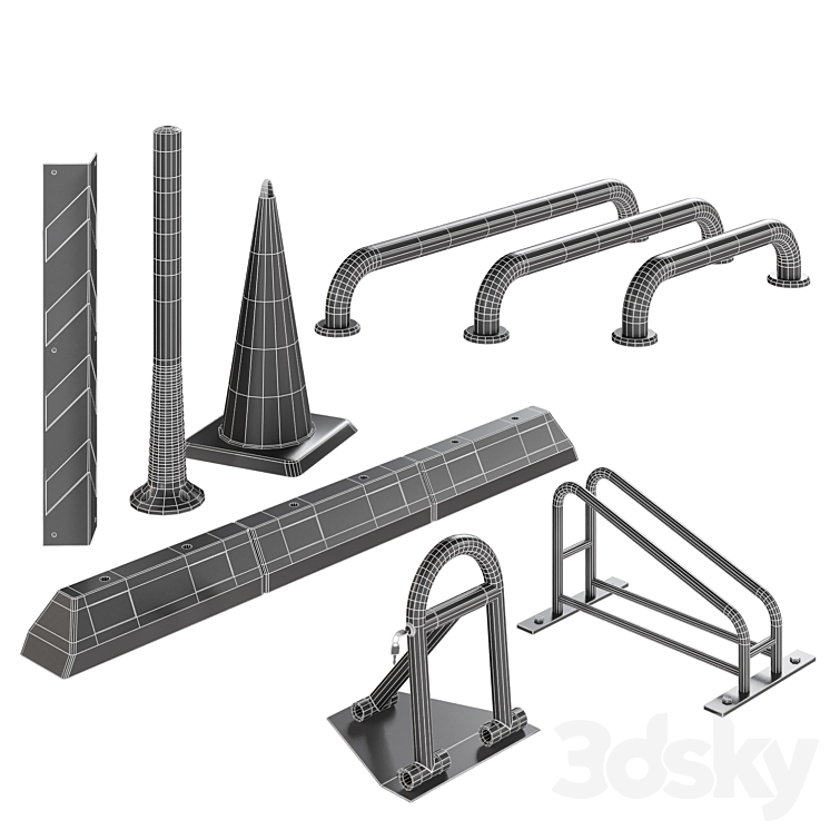 Parking 3D Model