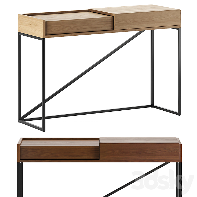 SWISH | Console Desk by BLU DOT - Console - 3D model
