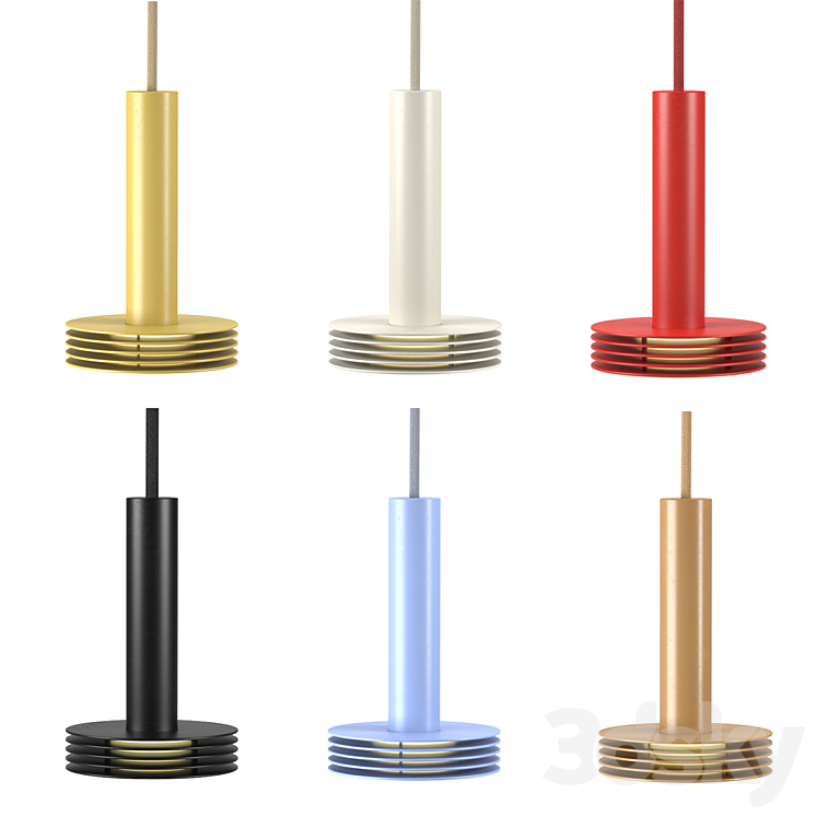 SPRINKLE Pendant by ZERO LIGHTING Pendant light 3D model