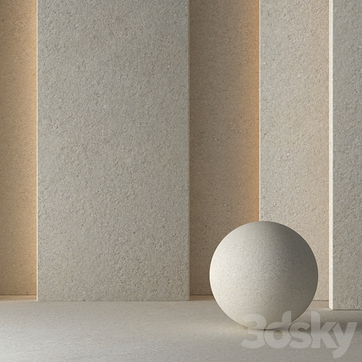 3 Plaster Concrete Material 8K (Seamless – Tileable) DrCG No 59 3DS Max Model - thumbnail 2