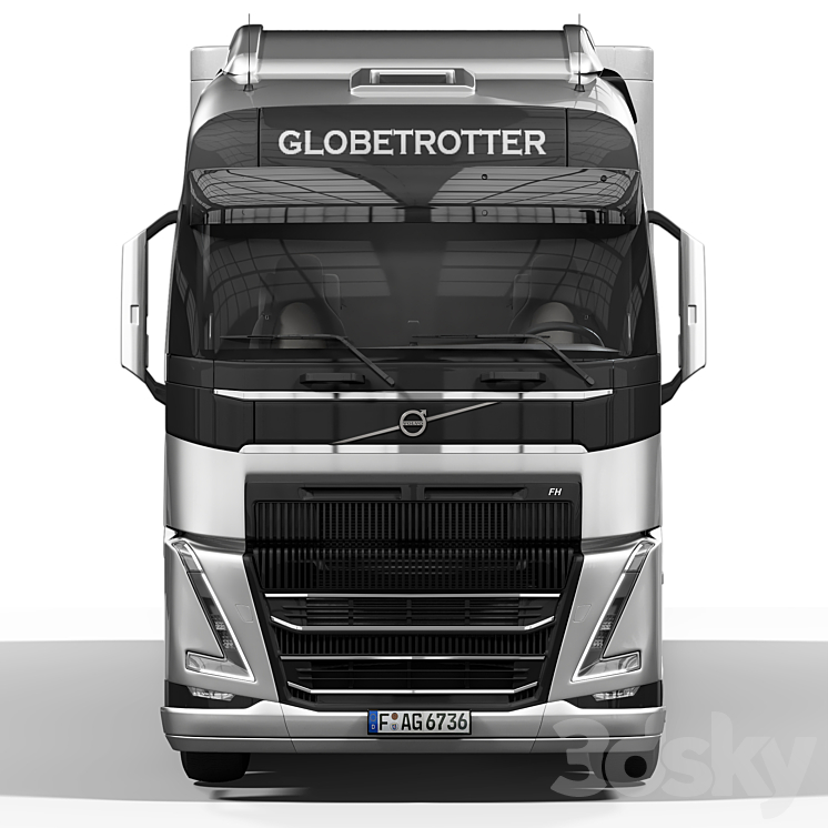 VOLVO FH16 3D Model Free
