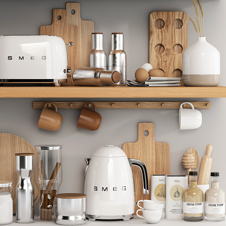 other kitchen accessories 5 3DS Max - thumbnail 2