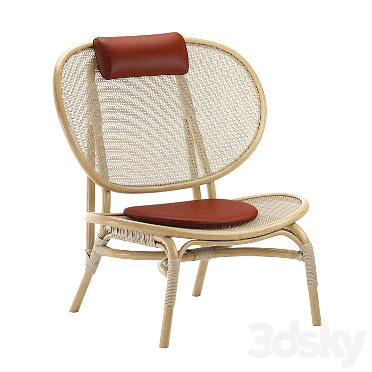 nomad chair 3DS Max Model - thumbnail 1