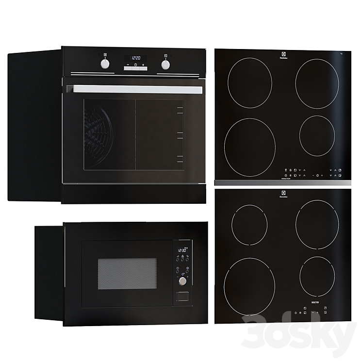Embedded appliances Electrolux 3D Model