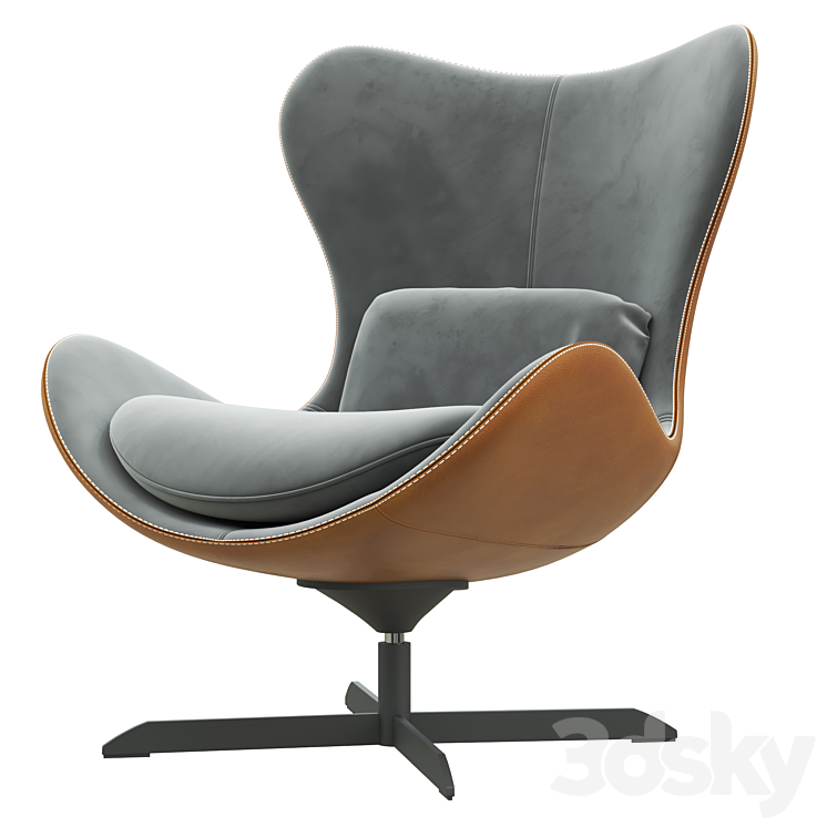 Lazy Armchair buy Calligaris 3DS Max - thumbnail 1