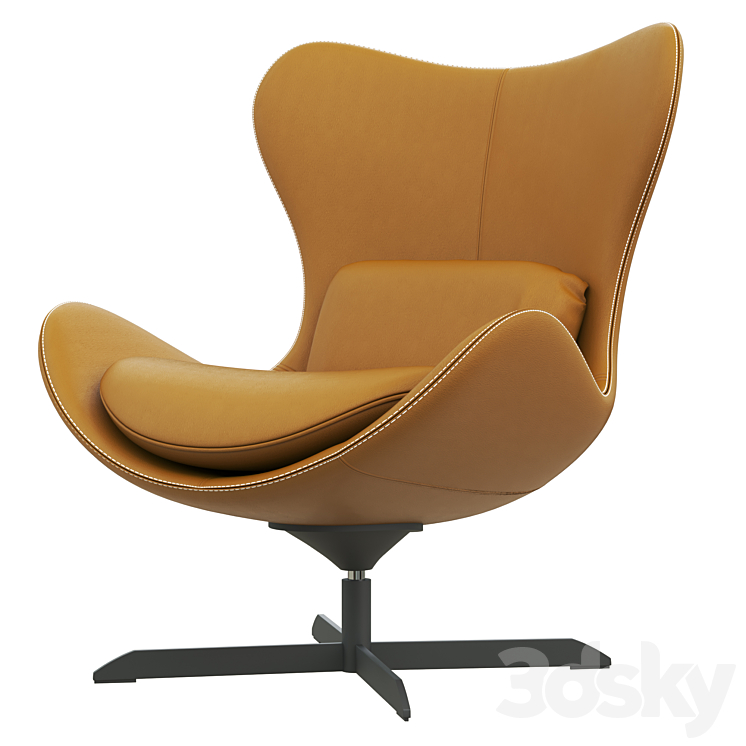 Lazy Armchair buy Calligaris 3DS Max - thumbnail 2