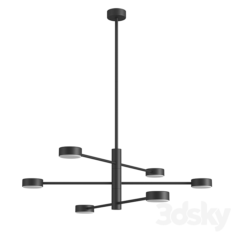 Nowodvorski Plafond ORBIT VI 3DS Max Model - thumbnail 1