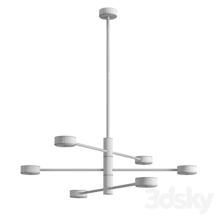 Nowodvorski Plafond ORBIT VI 3DS Max Model - thumbnail 2