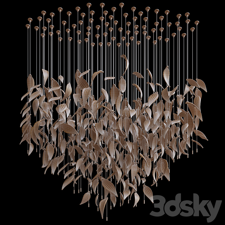 Hanging Arrangement Vargov Design - Willow 3D Model