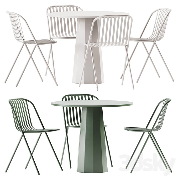 Dix Table by Connubia and Belca Chair by TUBY \/ Garden furniture Free Download