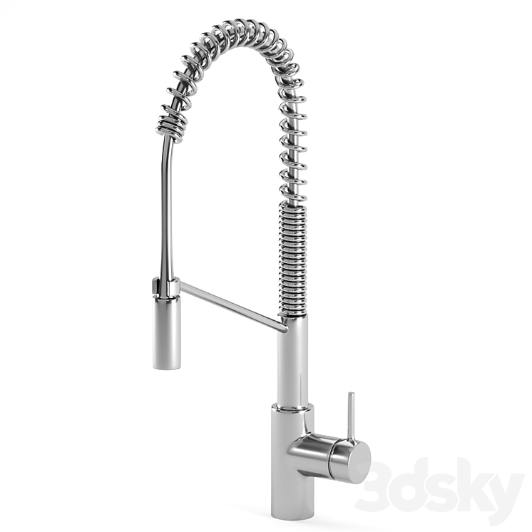 KRAUS kitchen faucets 3DS Max Model - thumbnail 2