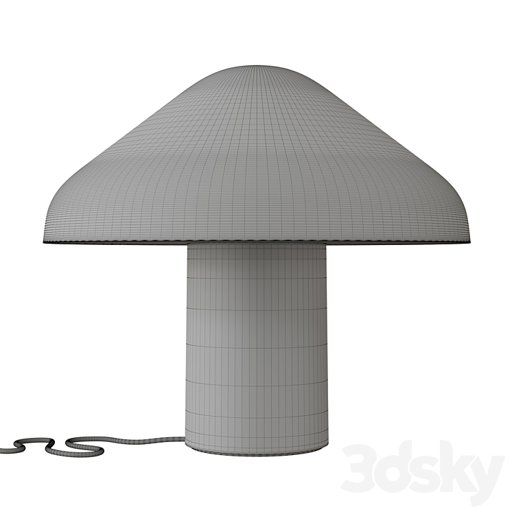 Pao Glass Table Lamp 3D Model