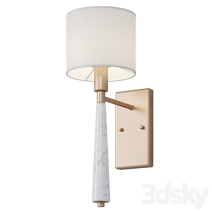 Wall lamp ST Luce Vellino SL1163.201.01 3DS Max Model - thumbnail 1