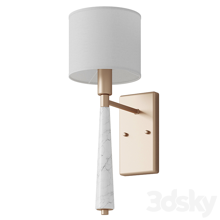 Wall lamp ST Luce Vellino SL1163.201.01 3DS Max Model - thumbnail 2