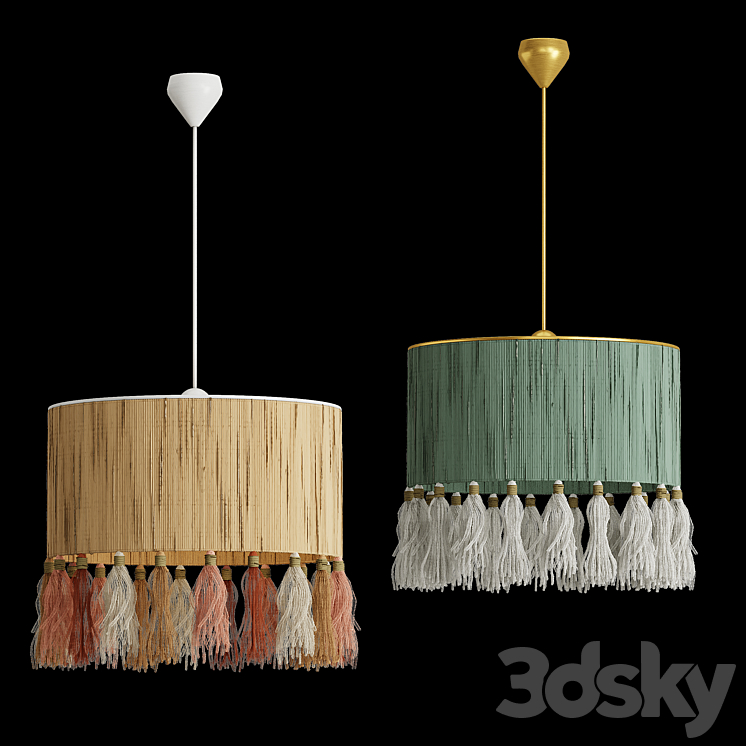 Boho_Light 3D Model Free