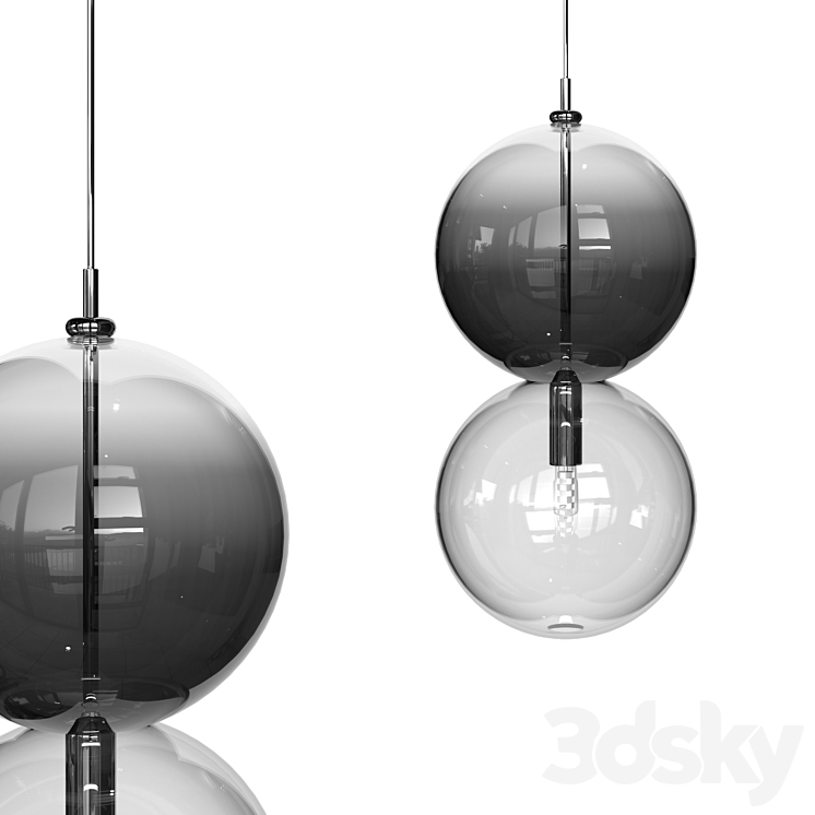 Pendant Odeon Light PENDANT 49801A 3D Model Free