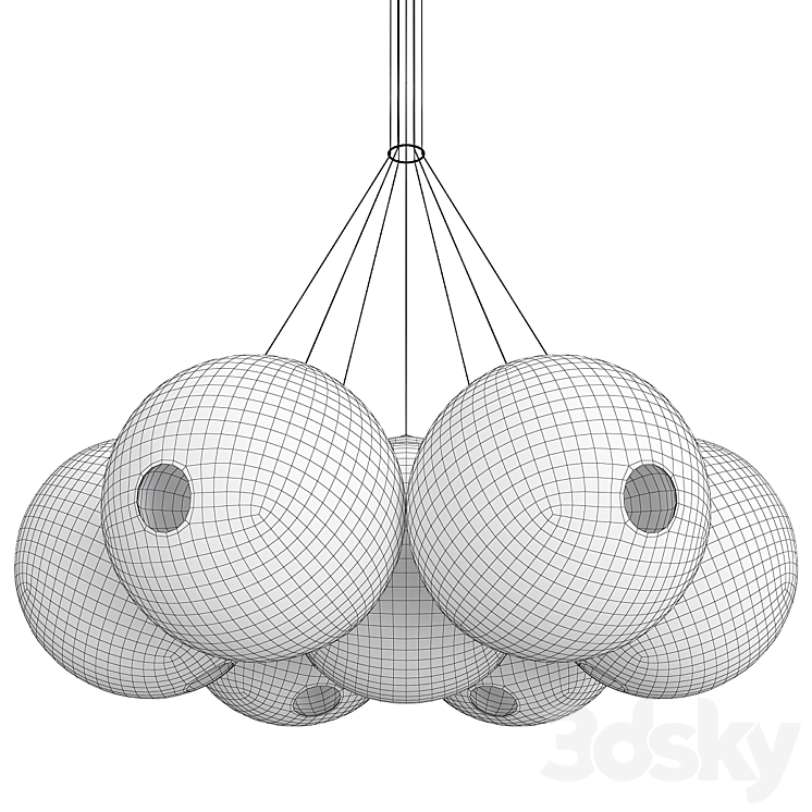 bocci cluster 3D Model Free