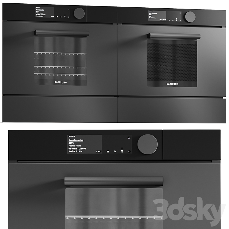 102 SAMSUNG Infinite Range Oven and Microwave 3DS Max - thumbnail 1